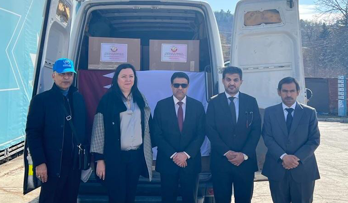 Qatar Humanitarian Assistance to Ukrainian Refugees in Moldova